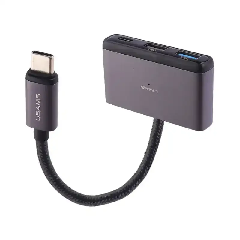 طراحی هاب مبدل 5 پورت Type-C یوسمز مدل Usams SJ628